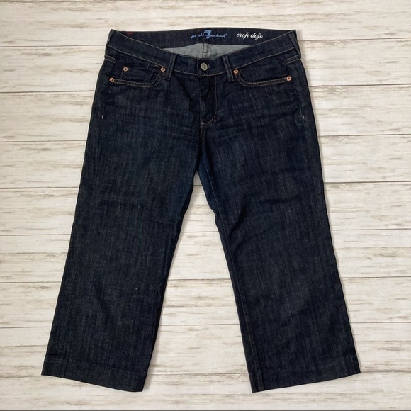 7 for All Mankind Dojo Crop Jeans | Size 29 - Picture 3 of 4